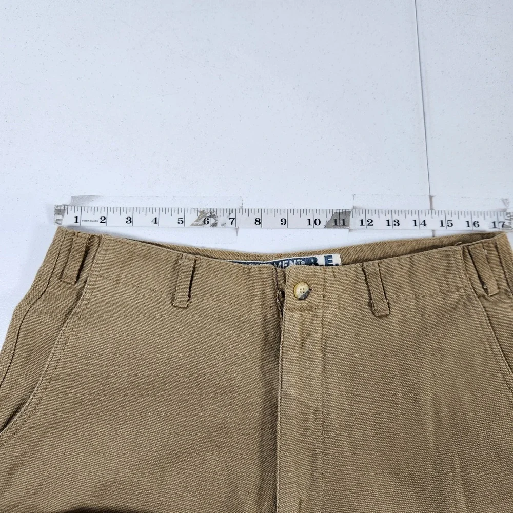 Bum‎ Equipment Mens Tan Cargo Pants Size 34x31 100 Percent Cotton Khaki Utility - Picture 3 of 11